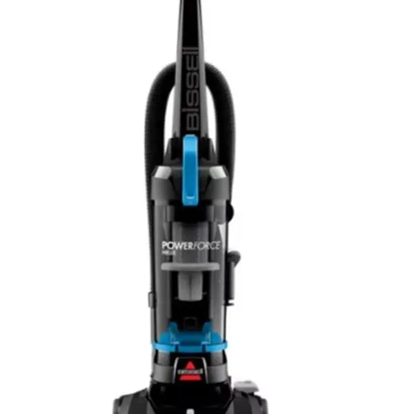 BISSELL PowerForce Helix, Bagless, Upright Vacuum, Pet Friendly, Scatter-Free Technology, Helix Dirt Separation System, Lightweight, 3313, Blue & Black