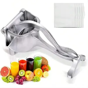 Manual Metal Citrus Juicer, Heavy Alloy Handheld Squeezer for Lemon & Juice, Durable Kitchen Tool for Fresh Fruit Drinks, Fruit Juice Extractor