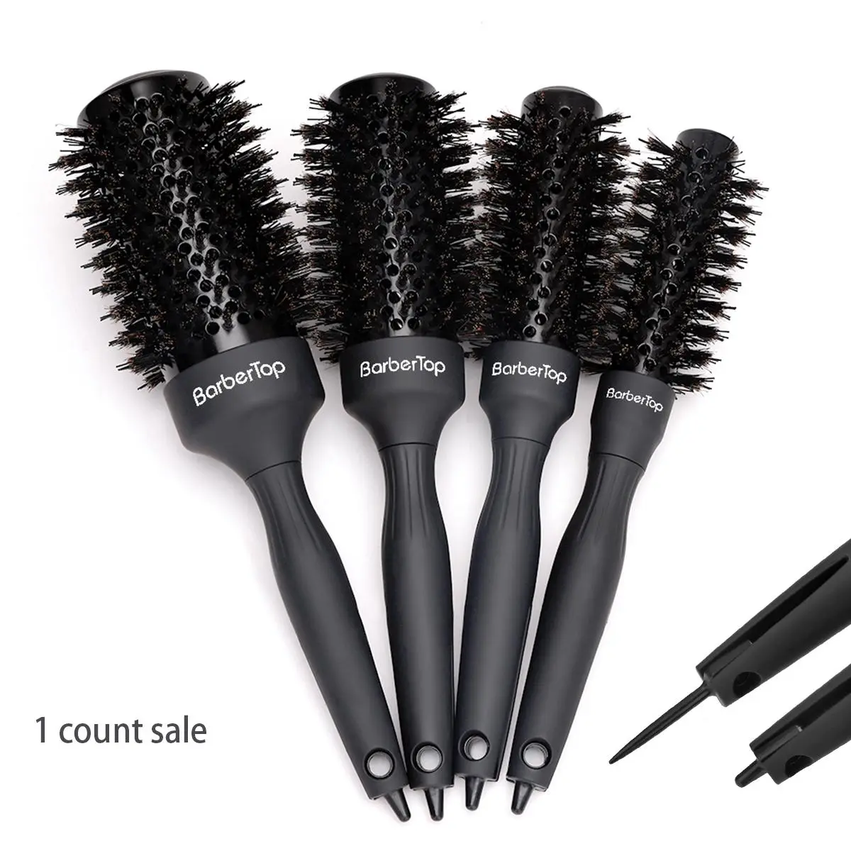 Round Hair Brush, 1 Count Anti-static Hair Brush, Hair Styling Brush, Hairstyle Brush, Hairdressing Brush, Heatless Styling Tool for Home & Salon Use, Thermal Round Brush, Anti Static Hairbrush