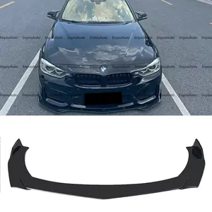 For BMW 1 2 3 4 5 7 Series Front Bumper Lip Spoiler Splitter Glossy Black