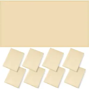 8 count Fluorescent Light Covers - 4 x 2  Covers for Ceiling Lights,  Light Filters for Classroom, Office, Hospitals,