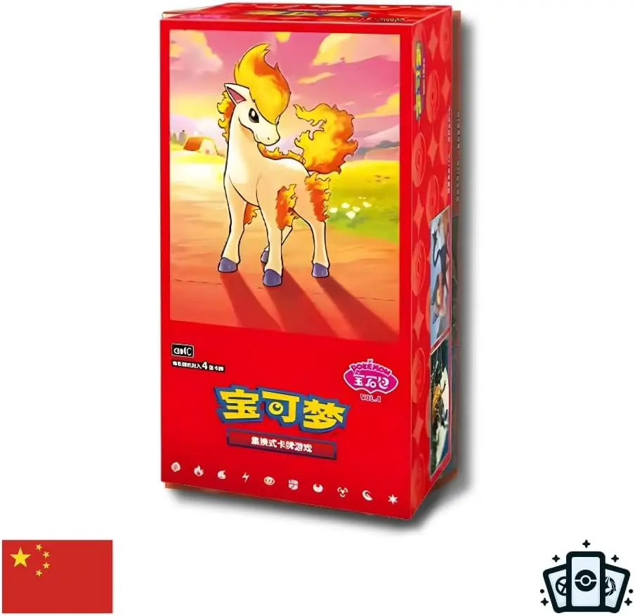 Pokemon Gem Vol. 4 (Volume 4) CBB4C | Simplified Chinese | Booster Box | 15+ Years
