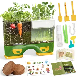Root Viewer Science Kit for Kids – Grow Your Own Plant STEM Toy & Gardening Kit for Ages 6-12 – Educational Gift for Boys & Girls with Soil, Hydroponics, Journal & Stickers