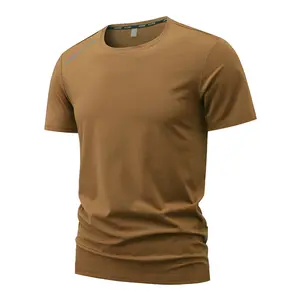 Men's Performance Sports T-Shirt Moisture-Wicking Stretch Short-Sleeve Active Top for Menswear
