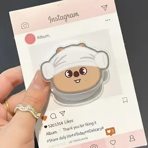 KPOP Cute Cartoon Acrylic Phone Grip Bracket Scalable Bracket Star Peripheral Same Style