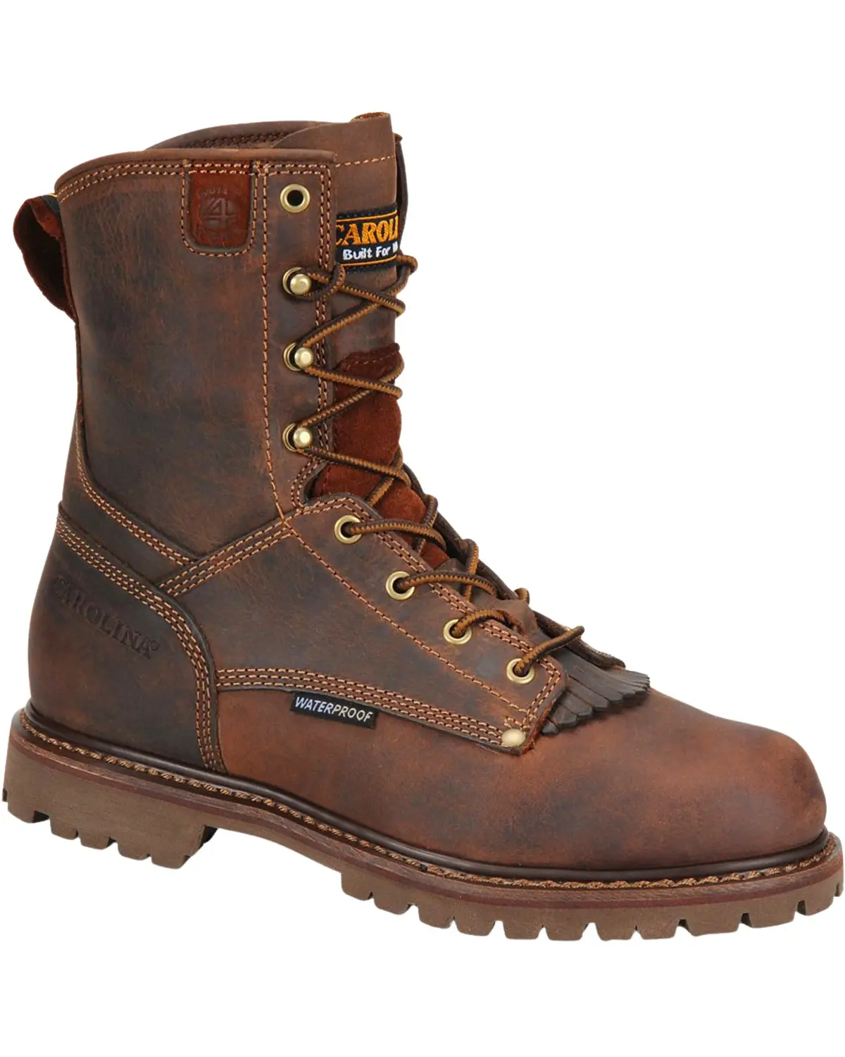 Carolina Men's Men'S 8" Waterproof Work Boot Soft Toe - Ca8028