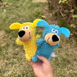 🤏 Finally, A Toy Their Size. 5.5" Mini Dog Plush | Perfect for Puppies & Yorkies |  Light Weight Fetch Toy (1 Piece)