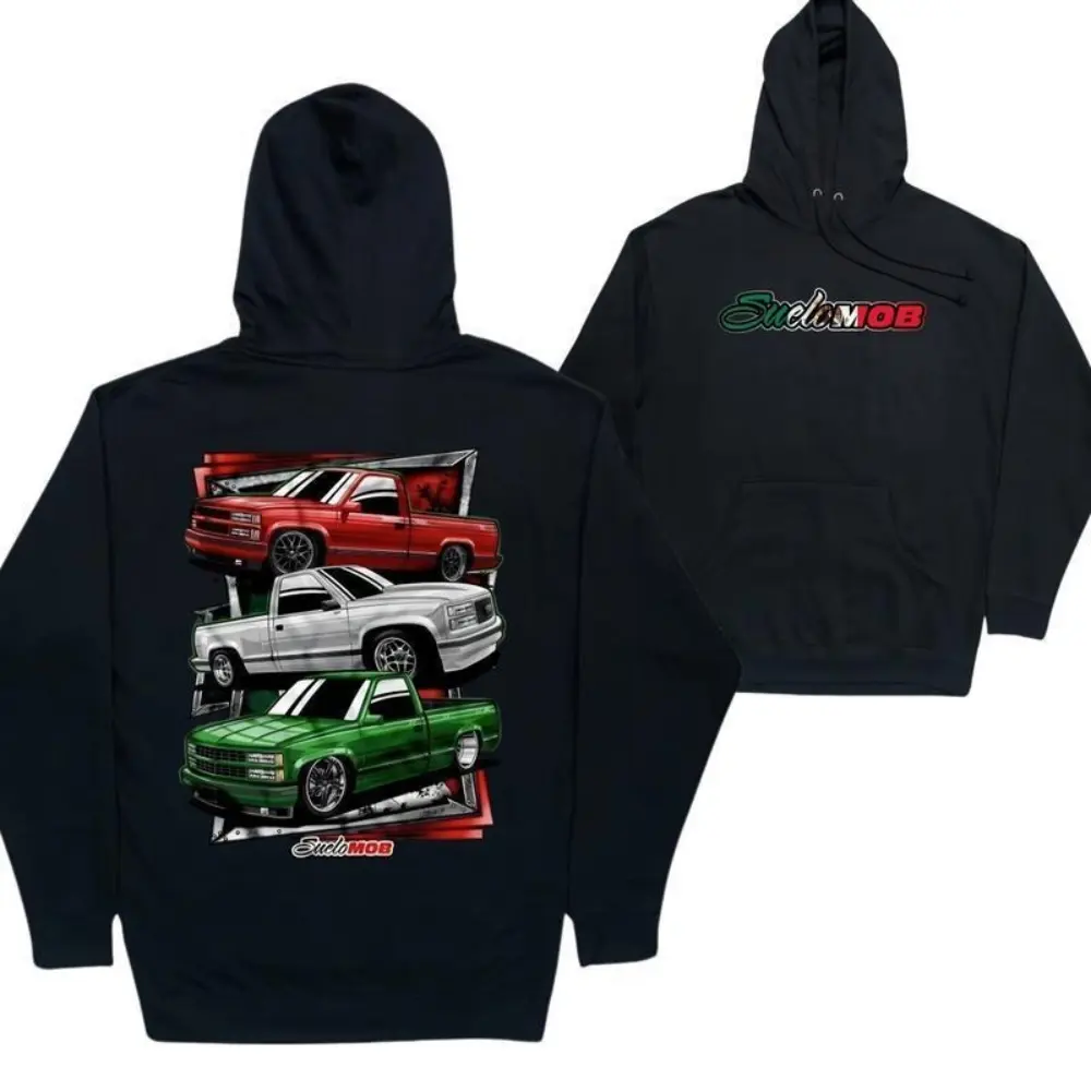 [Graphic Hoodie]Mexico Pickup Truck Hoodie 2.0, Men's Car Lover Hoodie, Automotive Graphic Hoodie, Casual Apparel for Car Enthusiasts Menswear