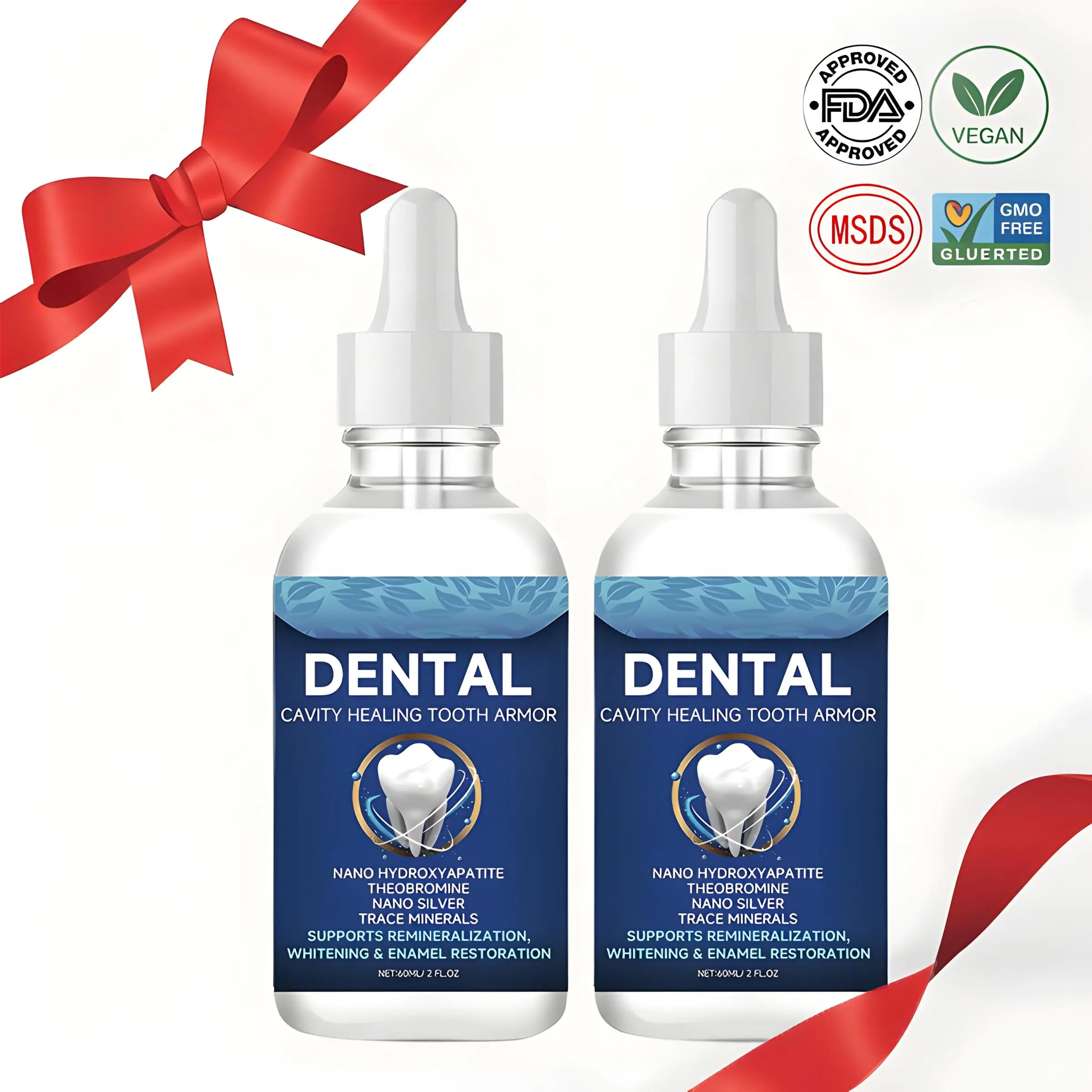 Tooth Armor Liquid, An-ti Cavity Healing and Enamel Protector, Teeth ...