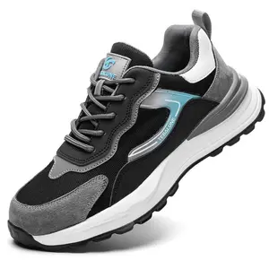 Composite Toe Safety Shoes for Men Women Lightweight Work Sneakers Non-Slip Industrial Boots(Sheet)