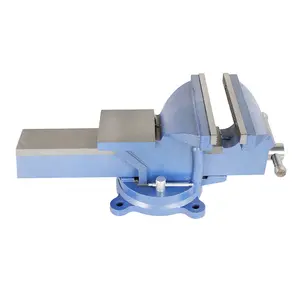 8" Multi-purpose Rotating Bench Vise Swival 360 Degree Heavy Duty Base bench  vise #springtok Industrial