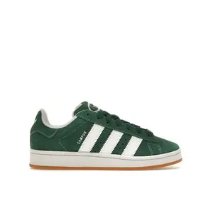 adidas Kid's Campus 00s Dark Green White, from StockX