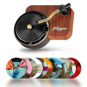 13pcs. Albums Record Player Car Air Freshener,Cool Car Accesories,Pop Singer Car Decoration