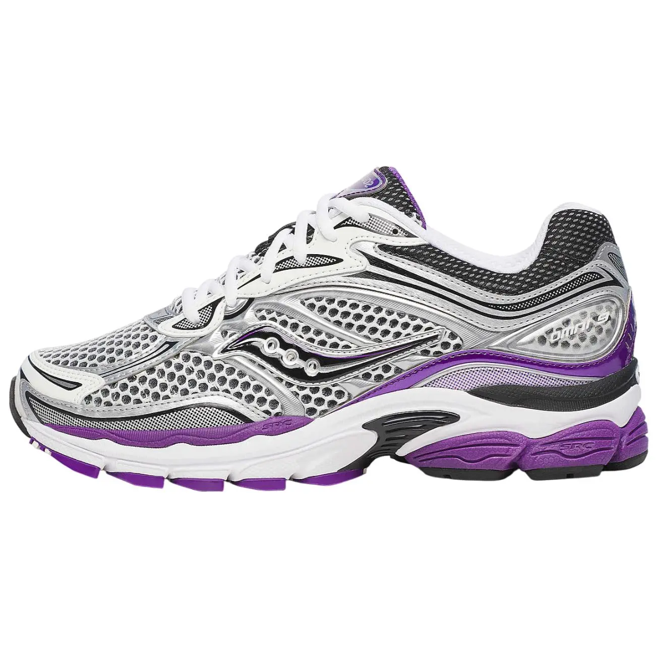 Saucony OG ProGrid Omni 9 'Silver Purple' Sports Footwear, Men's/Women's Running Sneaker Shoes, Running Shoe, Recovery, 7.5 Us, Daily Miles