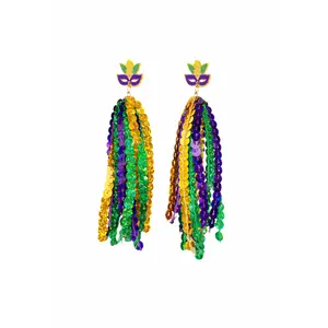 Sequin Dangle Earrings