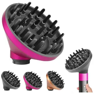 1pcs are suitable for Dyson HS01/HS05 curling iron nozzle upgrade diffuser anti-fly nozzles, used as curling iron blower styling nozzle accessories Hair Dryers Diffuser