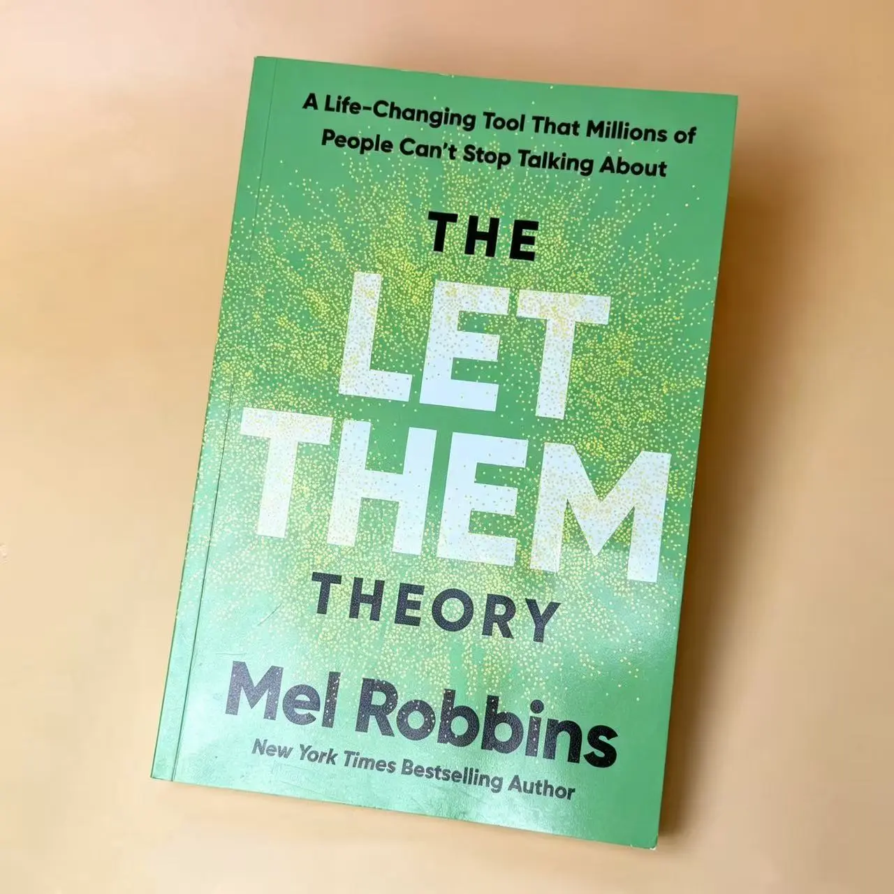A5 Vintage Notebook - The Let Them Theory by Mel Robbins, Emotional Freedom Self-Help Book for Relationships, Daily Stress Relief, Paperback with Actionable Advice for Anyone Seeking Personal Growth, Vertical Planner