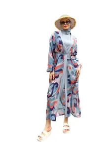 وركيني تركي عالي الجودة بلباس سباحة بتغطية كاملة – 5 قطع - Turkish High-Quality Burkini Full-Cover Swimwear – 5-Piece Set