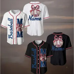 Custom Baseball Jersey, Baseball Mom Shirt, Baseball Shirt For Women, Sports Mom Shirt, Mothers Day Gift, Family Baseball tee