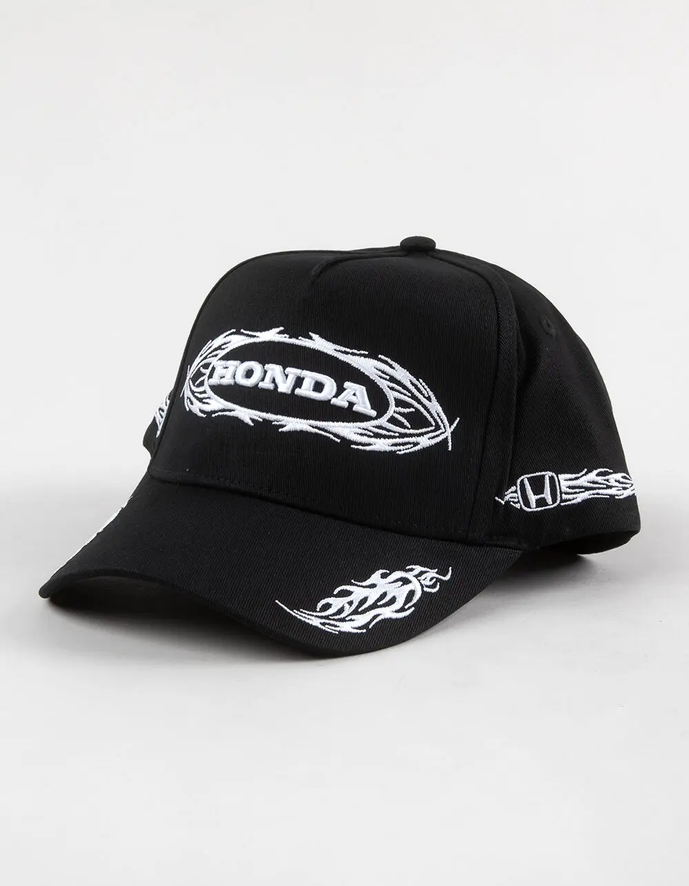 HONDA  Mens Tribe Snapback Hat, Black