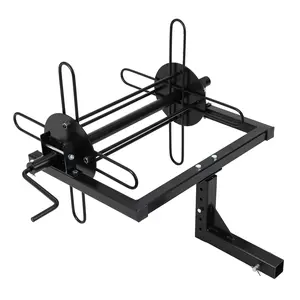 GARVEE Iron Wire Unroller with Bolts, Receiver Hitch Compatible Fencing Wire Spreader for Trucks, Tractors, and ATVs, Fits 2-Inch Receiver for Easy Installation and Use