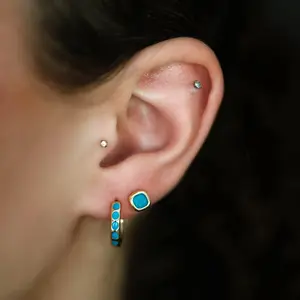 Turquoise Tranquility Studs