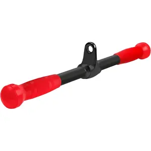 V-shaped Bar Straight Rotating Bar Curl LAT Pull Down Bar D Handle Double D Row Handle With PU Grip Environmentally Odorless, Lat Pulldown Attachments Cable Machine Attachment for Home Gym