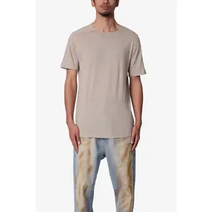 mnml Sheer Crewneck Tee - Bone mnml Sheer Crewneck Tee - Bone