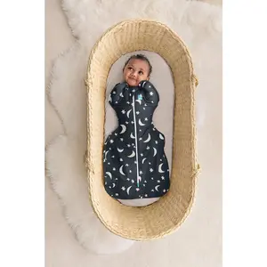 Swaddle Up™ 1.0 TOG Cotton Charcoal Big Sky Swaddle Up™ 1.0 TOG Cotton Charcoal Big Sky
