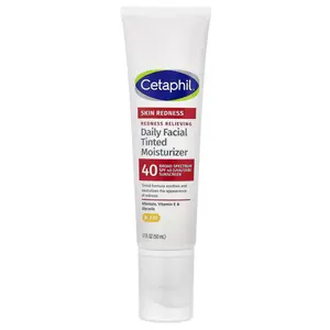 Cetaphil Redness Relieving, Daily Facial Tinted Moisturizer, SPF 40, 1.7 fl oz (50 ml)