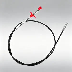 2026 Premium Drain Dredge Grabber Stick, 35.4 Inch Bendable Pipe Cleaner, Efficient Hair & Clog Removal Tool for Home Bathroom