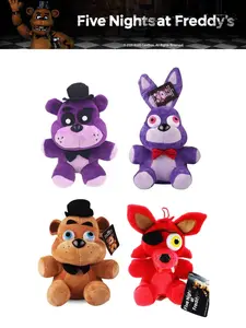 Franco Five Nights at Freddy's Plush Toy, 7-Inch Kids Bedding, Extra Soft Plush Pillow Companion, Perfect Gift for Children