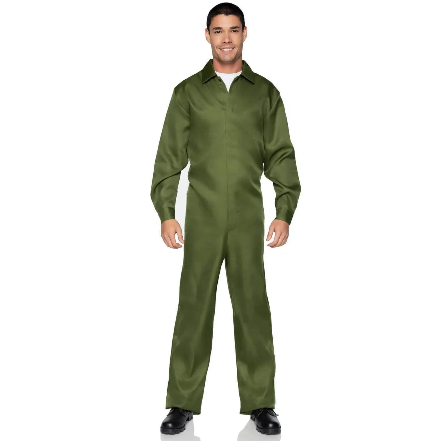 Men's Coveralls Jumpsuit, Comfortable Loose Fit Polyester Workwear for Halloween Costume and Cosplay Parties, Menswear