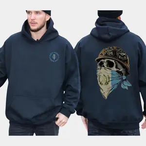 Guatemala Skull Flag Face Mask Hoodie, Blue Collar Men's Graphics Hoodie, Workwear Graphics Hoodie, Guatemala Dad Gifts, Working Hoodie For Men, Men's Gifts, Casual Menswear