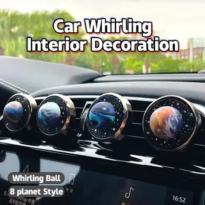 Planet Style Car Rotating decoration Car Decorations Planet style Air conditioning outlet decorate