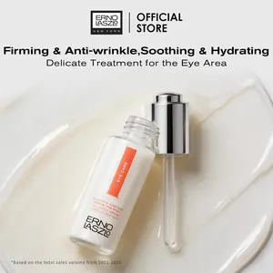 Bioactive Eye Serum with Cooling Metal Eye Roller + Free Eye Masks, 360 Plumping, Soothing Eye Serum, Powered by Peptides + Botanicals