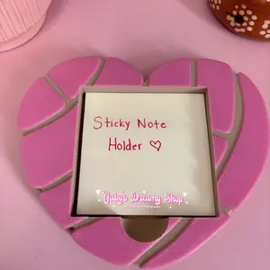 Mexican Concha Sticky Note Desk Holder, Desk Decor, Office Decor, Mexicana, Concha Decor