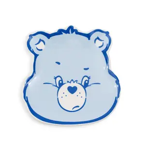 Care Bears Grumpy Bear Face Sculpted Ceramic Trinket Tray Dish