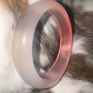 Pink Blush jadeite bangle size 59.8mm