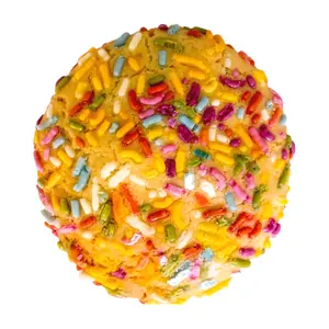 Dye-Free Sprinkle Cookies by Little Red Kitchen Bake Shop, Dye-free Snack with Natural Ingredients.