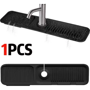 Silicone Sink Faucet Drain Mat, Waterproof Anti-splash Sink Drainage Pad, Water Splash Guard, House Kitchen Accessories