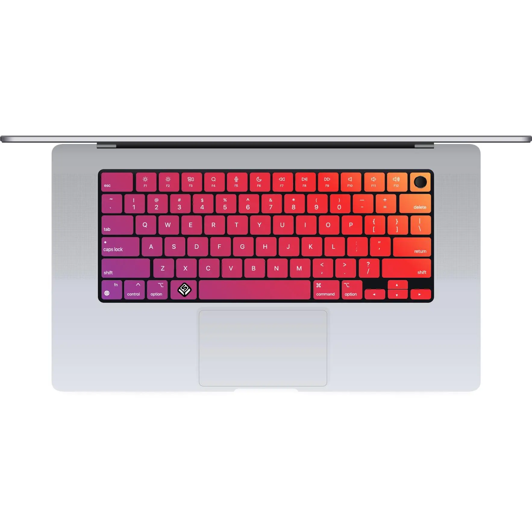 Gradient #5 MacBook Keyboard Sticker