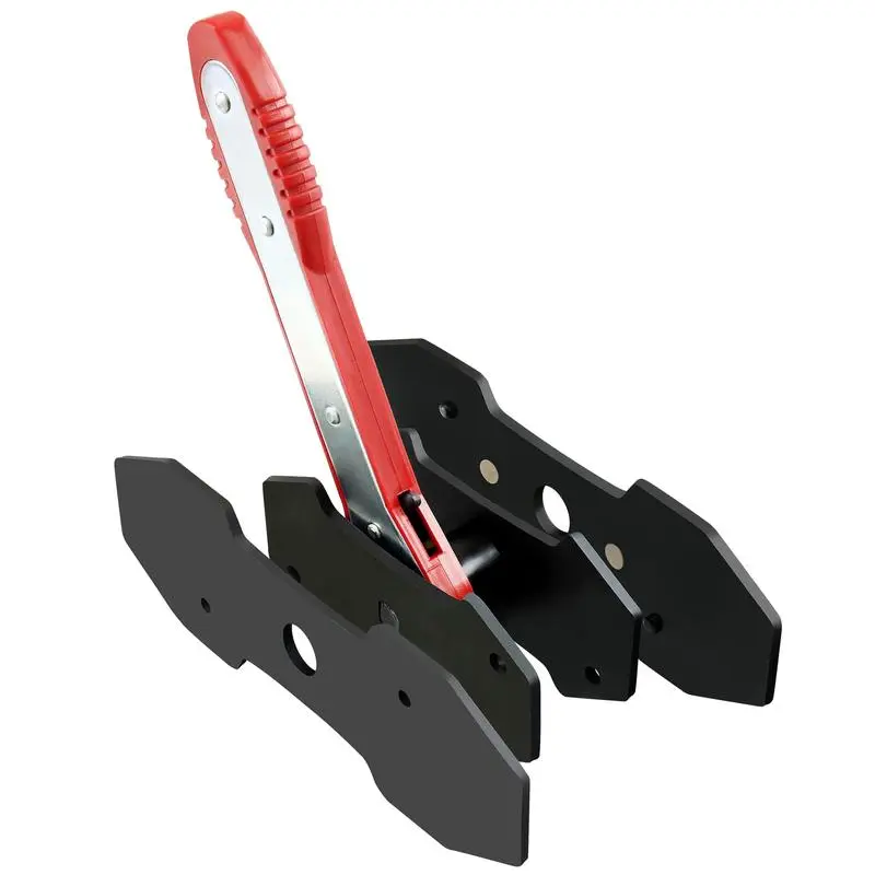 360-Degree Swing Action Ratchet Expander Wrench - Vehicle Repair Disk Brake Tool with 2 Extra Caliper Hanger Hooks for Single & Twin Piston Disc Calipers, Fitness Equipment Compatible, Brake Parts, Tools And Gadgets, Ratchet Tool