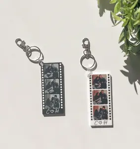 Custom Photo Strip Keychain | Valentine's Day Gift For Him | Valentine's Day Gift For Her