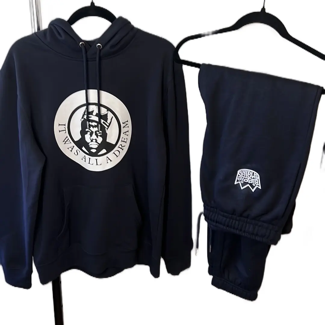 Custom Biggie Hooded Drawstring Sweatshirt