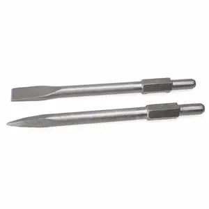 XtremepowerUS 2PCS Replacement Jack Hammer Point Chisel Demolition Bit 1-1/8"