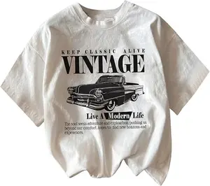 Vintage Car Graphic T-Shirt Men Women, Retro Keep Classic Alive Tee, Streetwear Casual Top, Unique Gift for Car Enthusiasts & Adventure Seekers, Trendy Unisex Fashion.