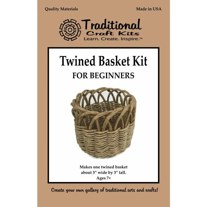 Twined Basket Kit for Beginners
