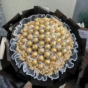 20 Piece Chocolate Storage Box, Ferrero Rocher Bouquet Parts, Creative Chocolate Bouquet Packaging, Perfect for Mother's Day, Valentine's Day, Easter, Father's Day Gifts