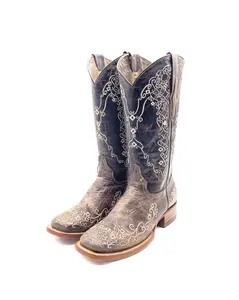 Cowboy Boot Madrid Brown Crater